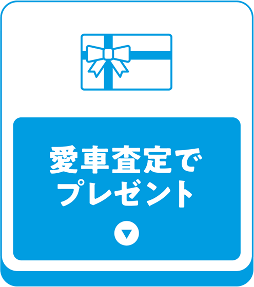 愛車査定でプレゼント