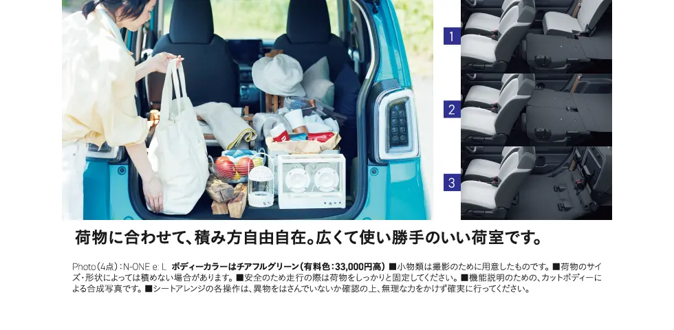 N-ONE-e: 特徴