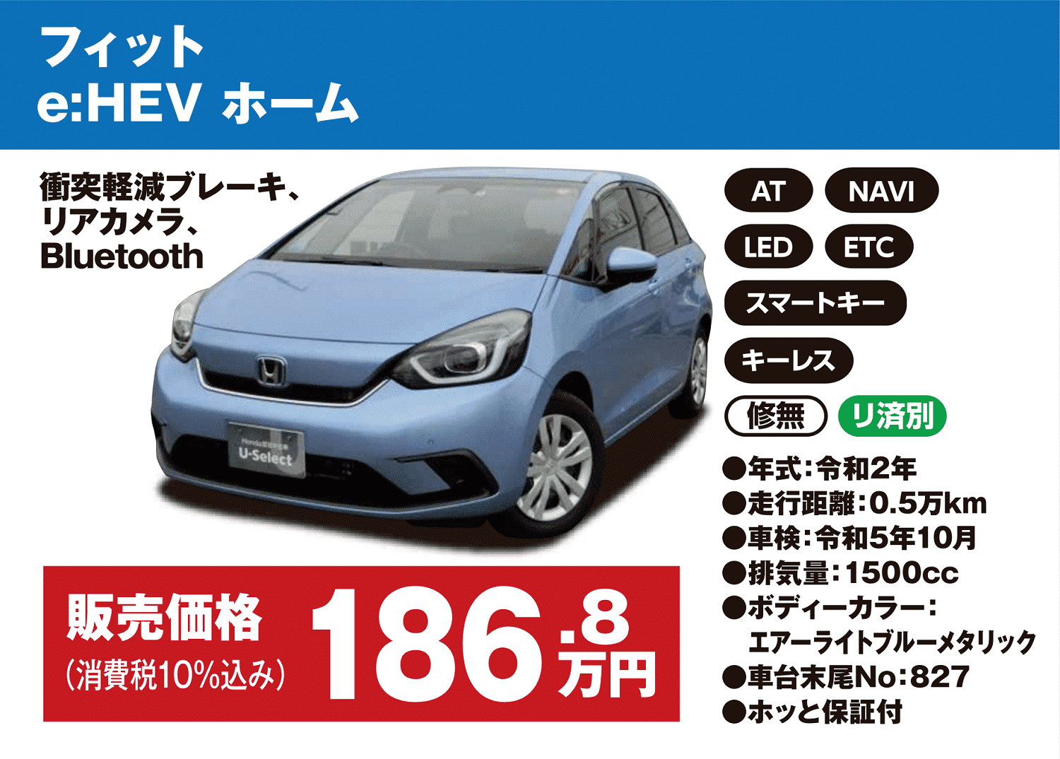 フィット e:HEV ホーム